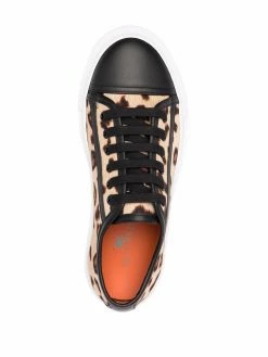 ETRO baskets à imprimé léopard