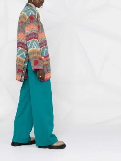 ETRO cardigan à motif en jacquard