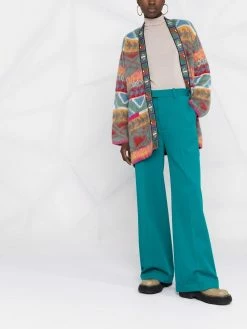 ETRO cardigan à motif en jacquard