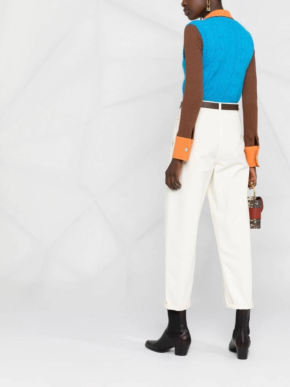 Prix Discount ETRO Débardeur en maille torsadée hauts en maille femme 6 ETRO débardeur en maille torsadée