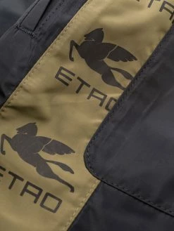 ETRO pantalon de jogging à bandes logos
