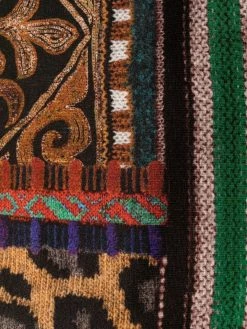 ETRO robe portefeuille à imprimés multiples