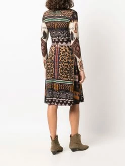 ETRO robe portefeuille à imprimés multiples