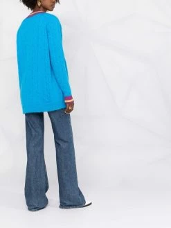 ETRO pull à logo brodé