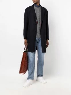 ETRO manteau réversible en laine