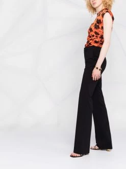 ETRO pantalon droit à taille haute