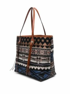 ETRO sac cabas en jacquard