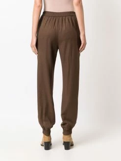 ETRO pantalon fuselé à broderies géométriques