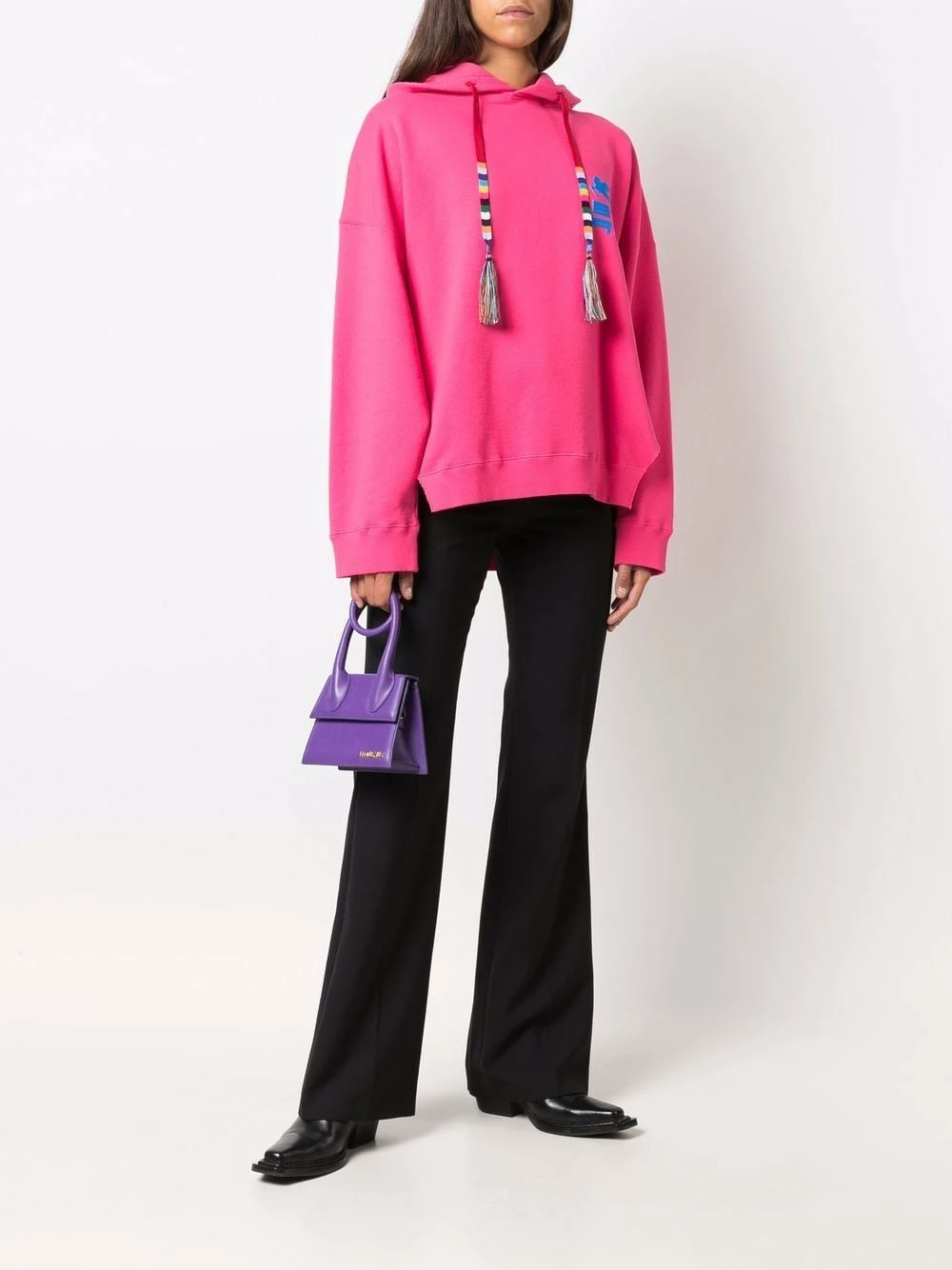 Soldes En Ligne ETRO Hoodie à détail de pompon hoodies femme 2 ETRO hoodie à détail de pompon