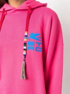 Soldes En Ligne ETRO Hoodie à détail de pompon hoodies femme 9 ETRO hoodie à détail de pompon
