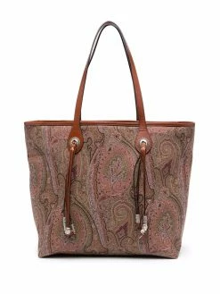 ETRO sac cabas à imprimé cachemire