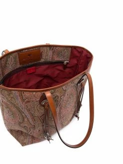 ETRO sac cabas à imprimé cachemire