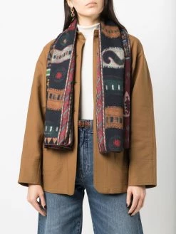 ETRO écharpe à design patchwork