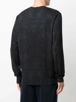 ETRO pull à imprimé cachemire