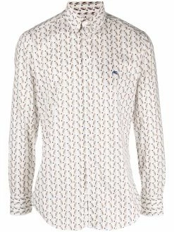 ETRO chemise à motif graphique