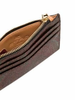 ETRO portefeuille à motif cachemire