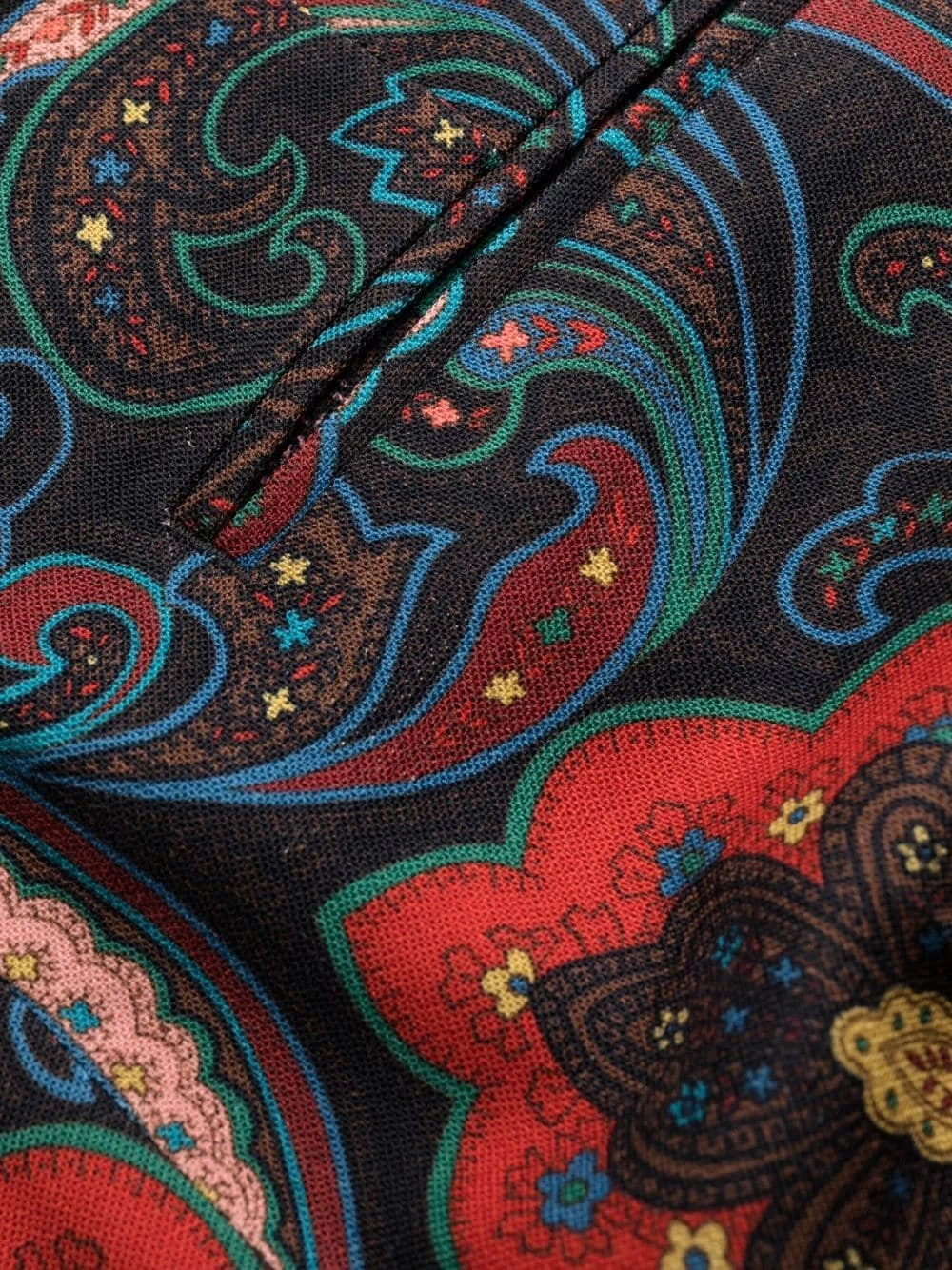 ETRO Pantalon court à motif cachemire Produit de première qualité pantalons raccourcis femme 7 ETRO pantalon court à motif cachemire