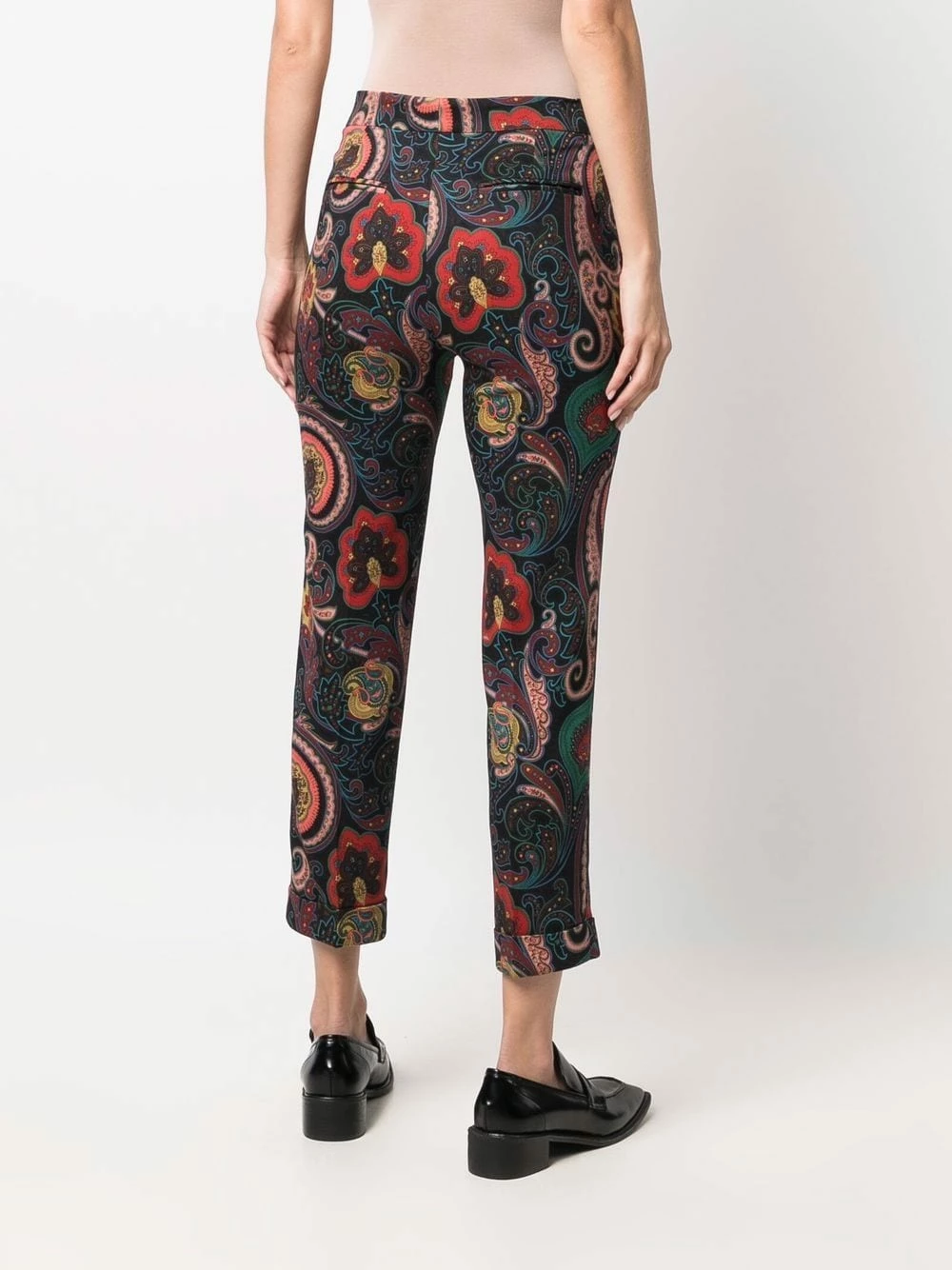 ETRO Pantalon court à motif cachemire Produit de première qualité pantalons raccourcis femme 4 ETRO pantalon court à motif cachemire