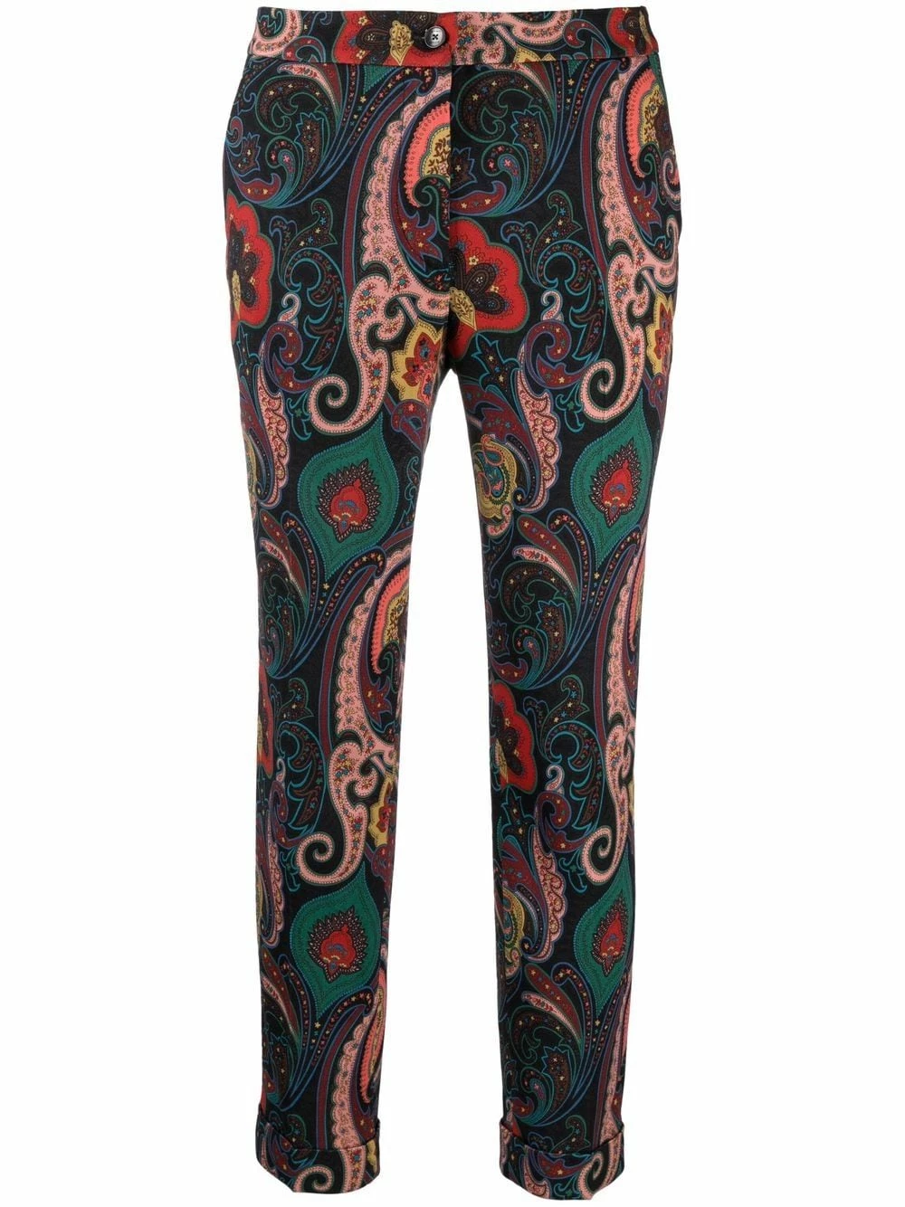 ETRO Pantalon court à motif cachemire Produit de première qualité pantalons raccourcis femme 1 ETRO pantalon court à motif cachemire