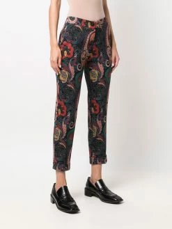 ETRO Pantalon court à motif cachemire Produit de première qualité pantalons raccourcis femme 9 ETRO pantalon court à motif cachemire