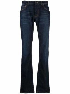 ETRO jean à détail de patch