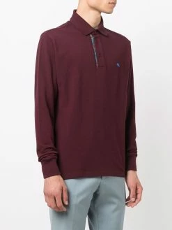ETRO polo à logo brodé