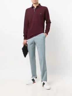 ETRO polo à logo brodé