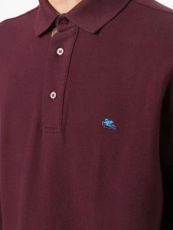 ETRO polo à logo brodé