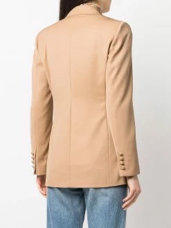 ETRO blazer en laine à boutonnière croisée