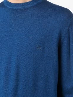 ETRO pull à logo brodé