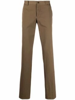 ETRO pantalon chino droit à taille mi-haute