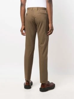 ETRO pantalon chino droit à taille mi-haute
