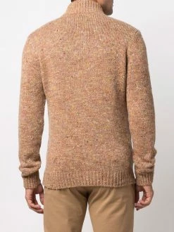 ETRO cardigan en maille torsadée à fermeture zippée