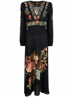 Pas Cher Etro Magasin 23 ETRO robe longue à fleurs