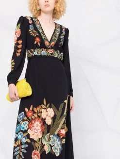 ETRO robe longue à fleurs