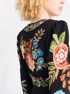ETRO robe longue à fleurs