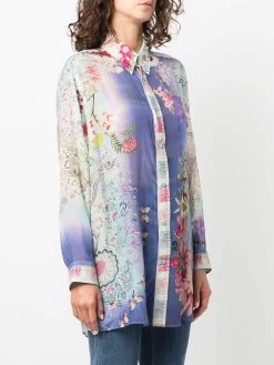 ETRO chemise boutonnée à fleurs