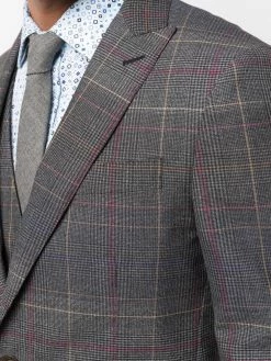 ETRO costume à carreaux