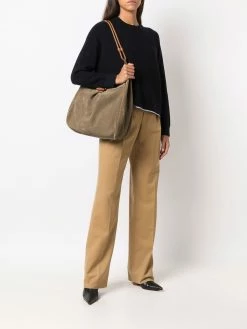 ETRO pantalon droit à taille haute