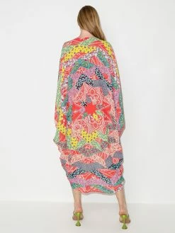 ETRO robe Eart mi-longue à design patchwork