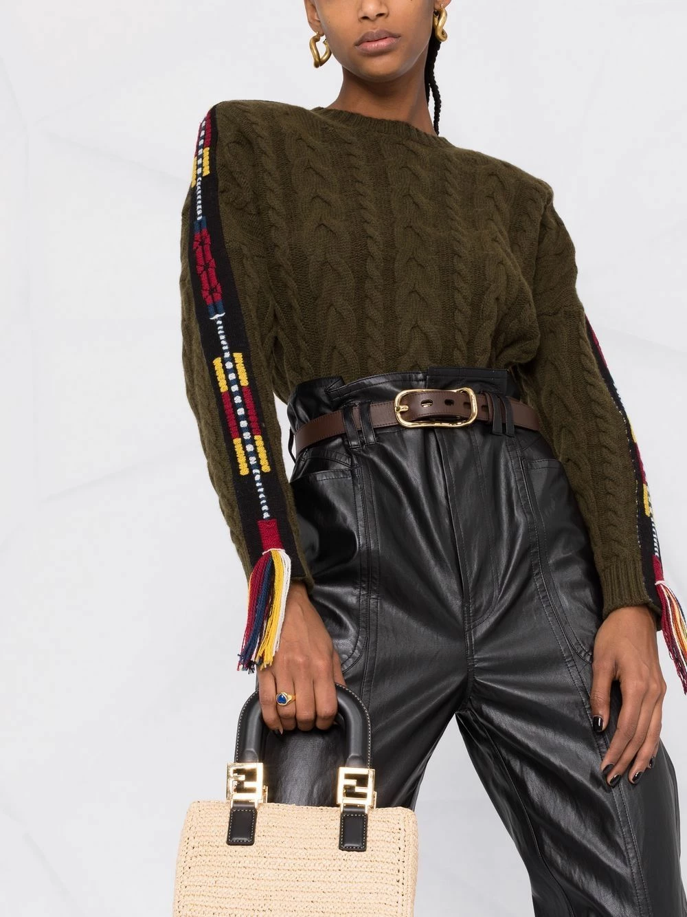 ETRO Prix Légers Pull en maille torsadée pulls femme 5 ETRO pull en maille torsadée