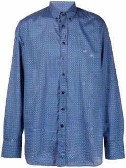 ETRO chemise à imprimé géométrique