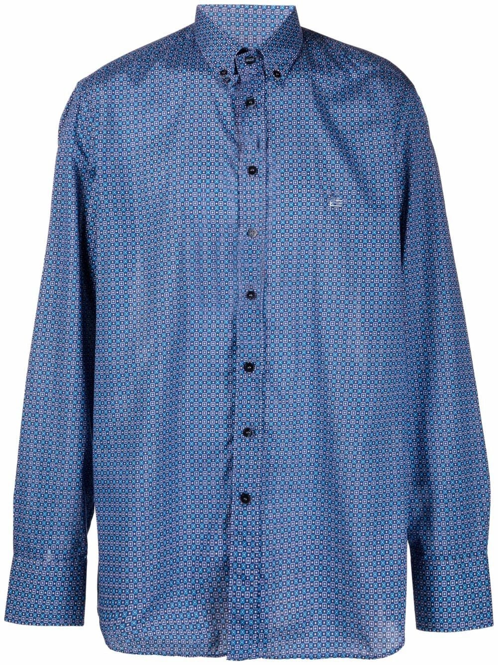 ETRO Chemise à imprimé géométrique Prix Discount chemises homme 1 ETRO chemise à imprimé géométrique