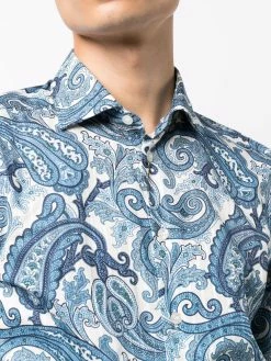 ETRO chemise à motif cachemire