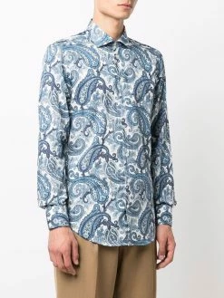 ETRO chemise à motif cachemire
