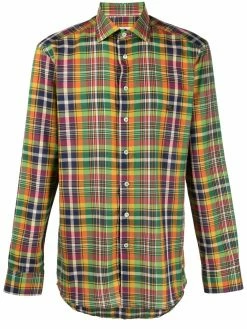 ETRO chemise à motif tartan