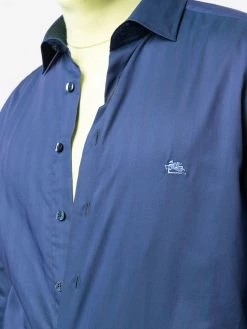 ETRO chemise à logo brodé