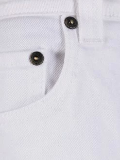 ETRO jean droit à effet usé