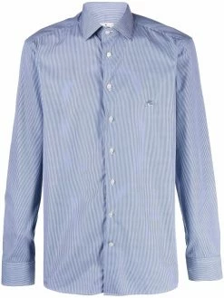 ETRO chemise à logo brodé