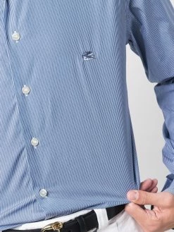ETRO chemise à logo brodé